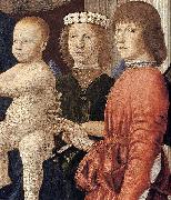 Piero della Francesca Madonna and Child Attended by Angels Spain oil painting artist